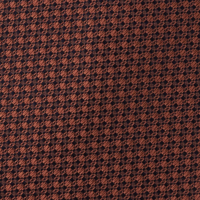 ネクタイ NY-A-009-ORANGEBROWN-生地
