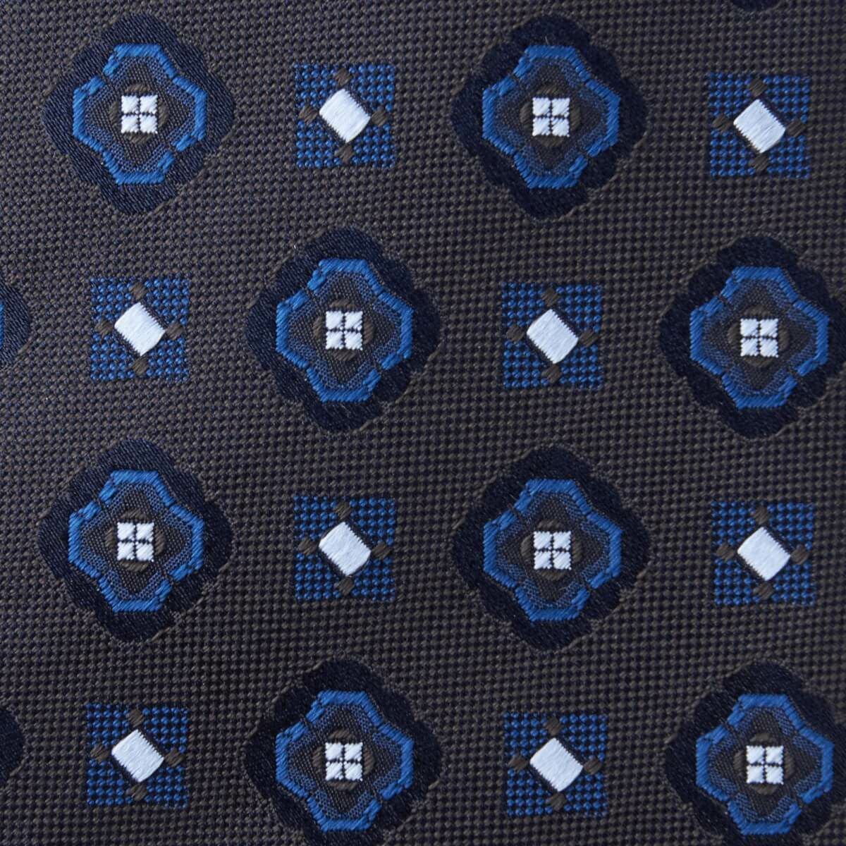 ネクタイ NY-A-013-NAVYBLUE-生地