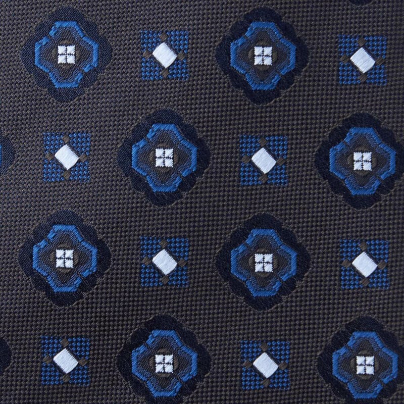 ネクタイ NY-A-013-NAVYBLUE-生地