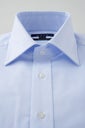 ワイシャツ 8023P-B10A-SAX-衿1