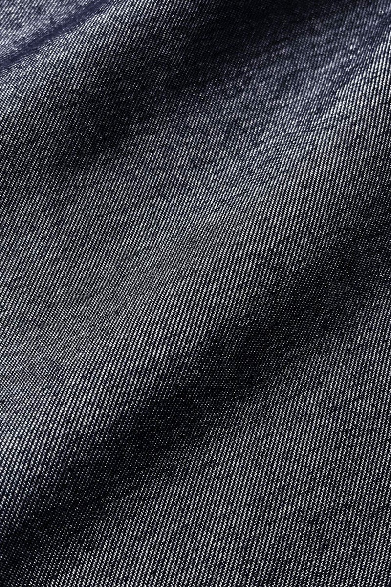 ワイシャツ 8014-B10C-INDIGO-生地