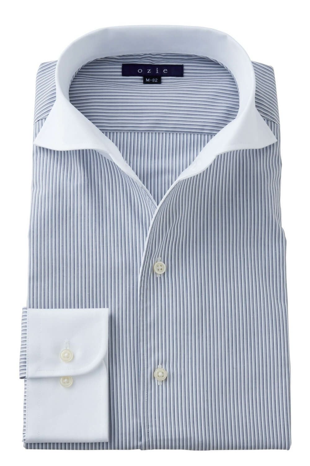 ワイシャツ 8045PCL-B10A-NAVY