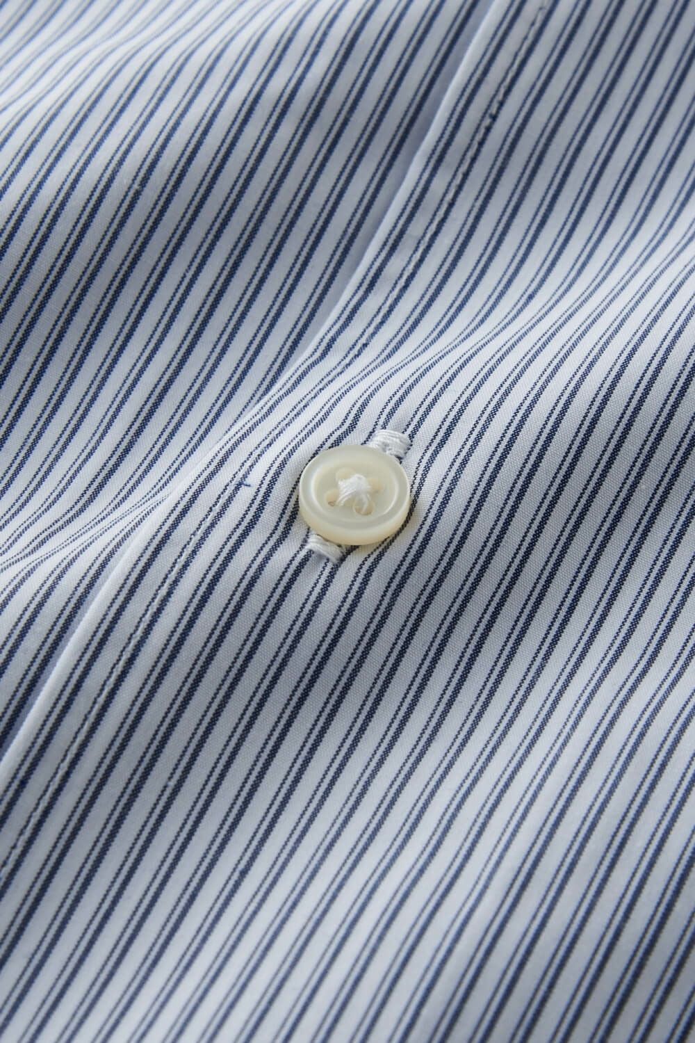 ワイシャツ 8045PCL-B10A-NAVY-生地