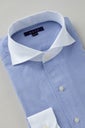 ワイシャツ 8045PCL-B10B-BLUE-衿3