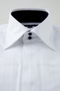 ワイシャツ 8066H-B10A-WHITE-衿1