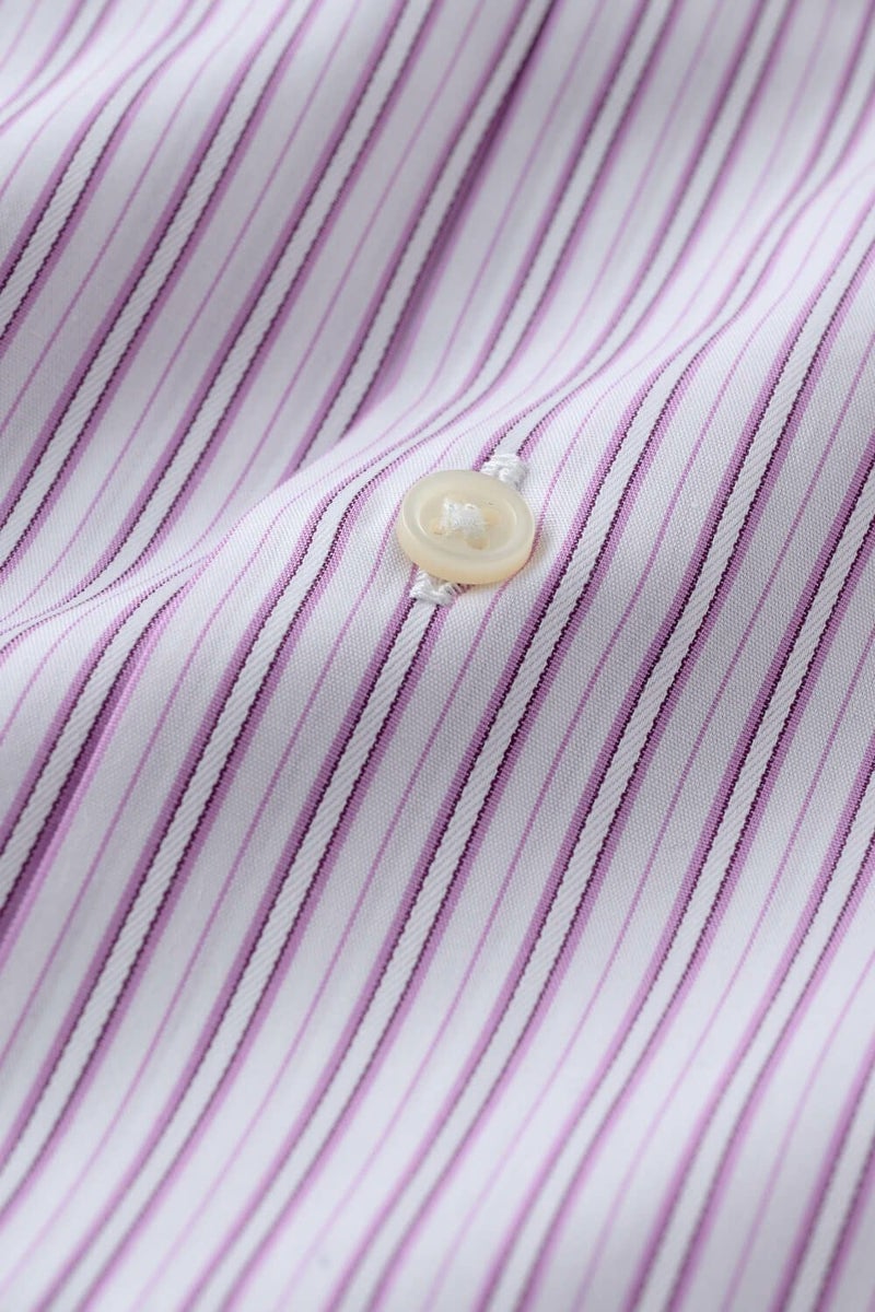 ワイシャツ 8063-B11A-PINK-生地