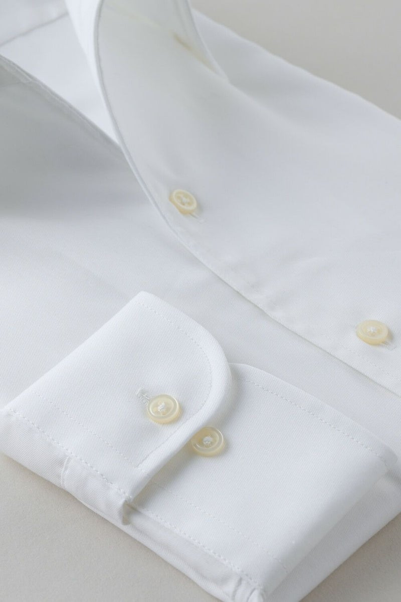 ワイシャツ 8051P-B10B-WHITE-カフス