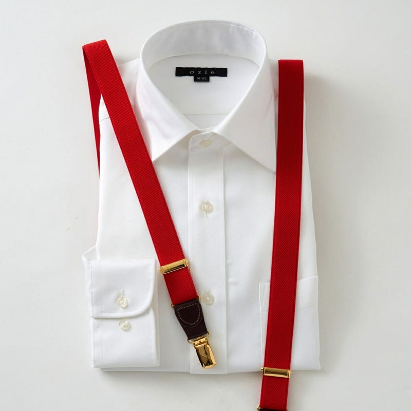 サスペンダー SP-STA-05-RED-コーディネートイメージ