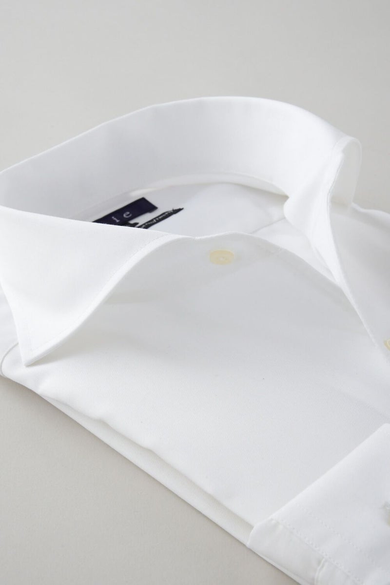 ワイシャツ 8045P-B10C-WHITE-衿2
