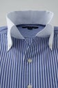 ワイシャツ 8044CL-C01A-NAVY-衿1