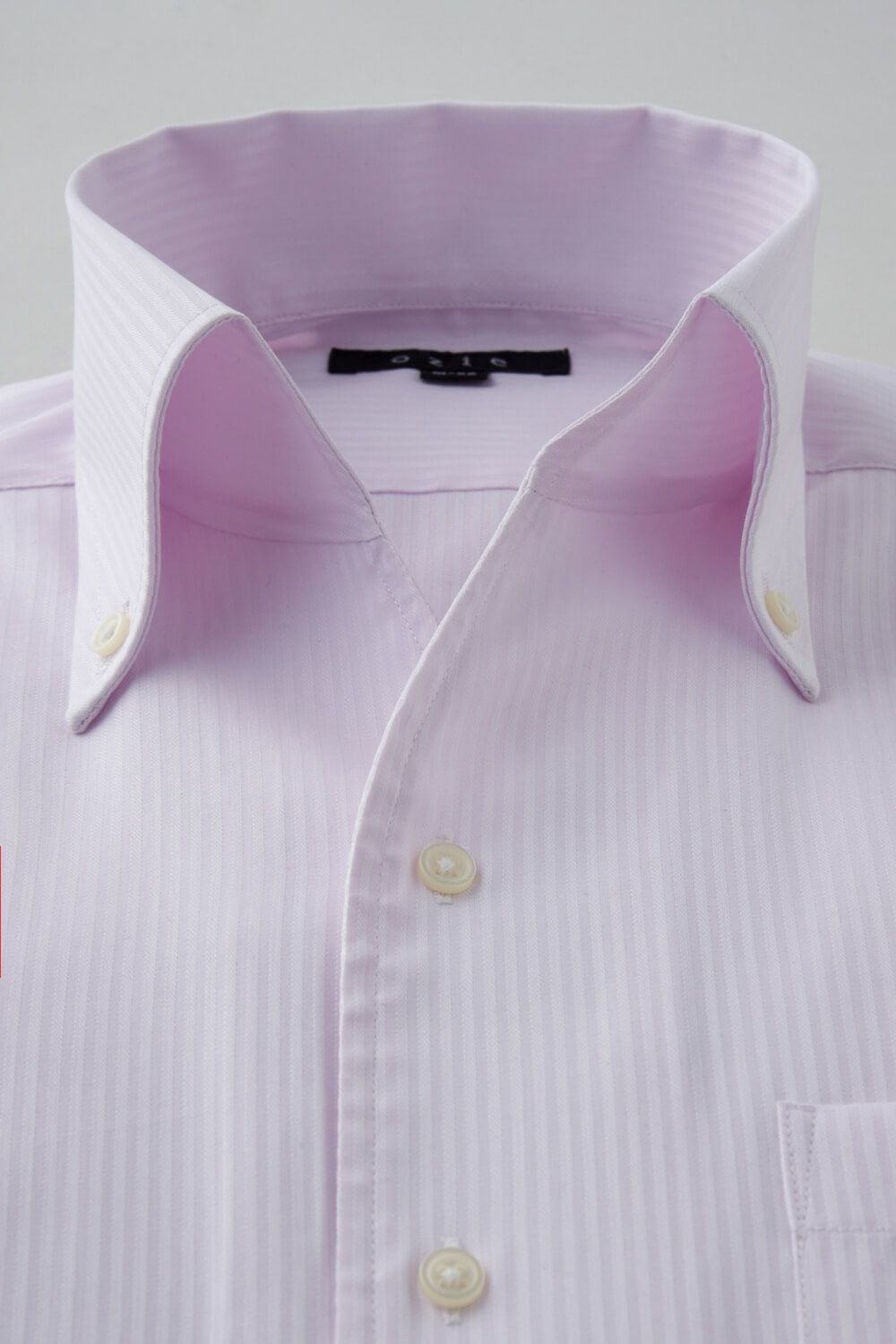 ワイシャツ 8044-C01D-PINK-衿1