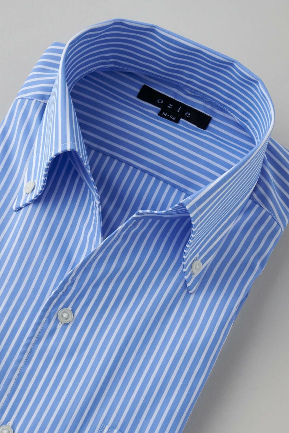 ワイシャツ 8044-C01F-BLUE-衿3