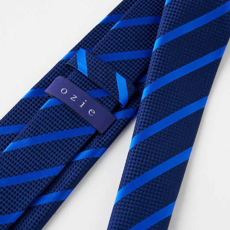 ネクタイ NJ-C01-05-BLUE-裏