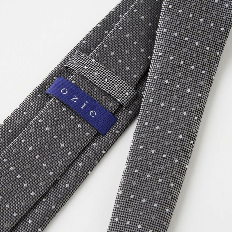 ネクタイ NJ-C01-10-GRAY-裏