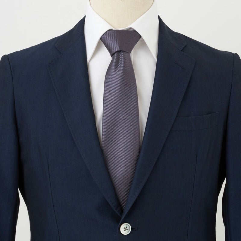 ネクタイ NJ-C01-23-GRAY-コーディネート