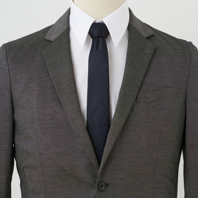 ネクタイ NN-C-024-NAVYBLUE-コーディネート