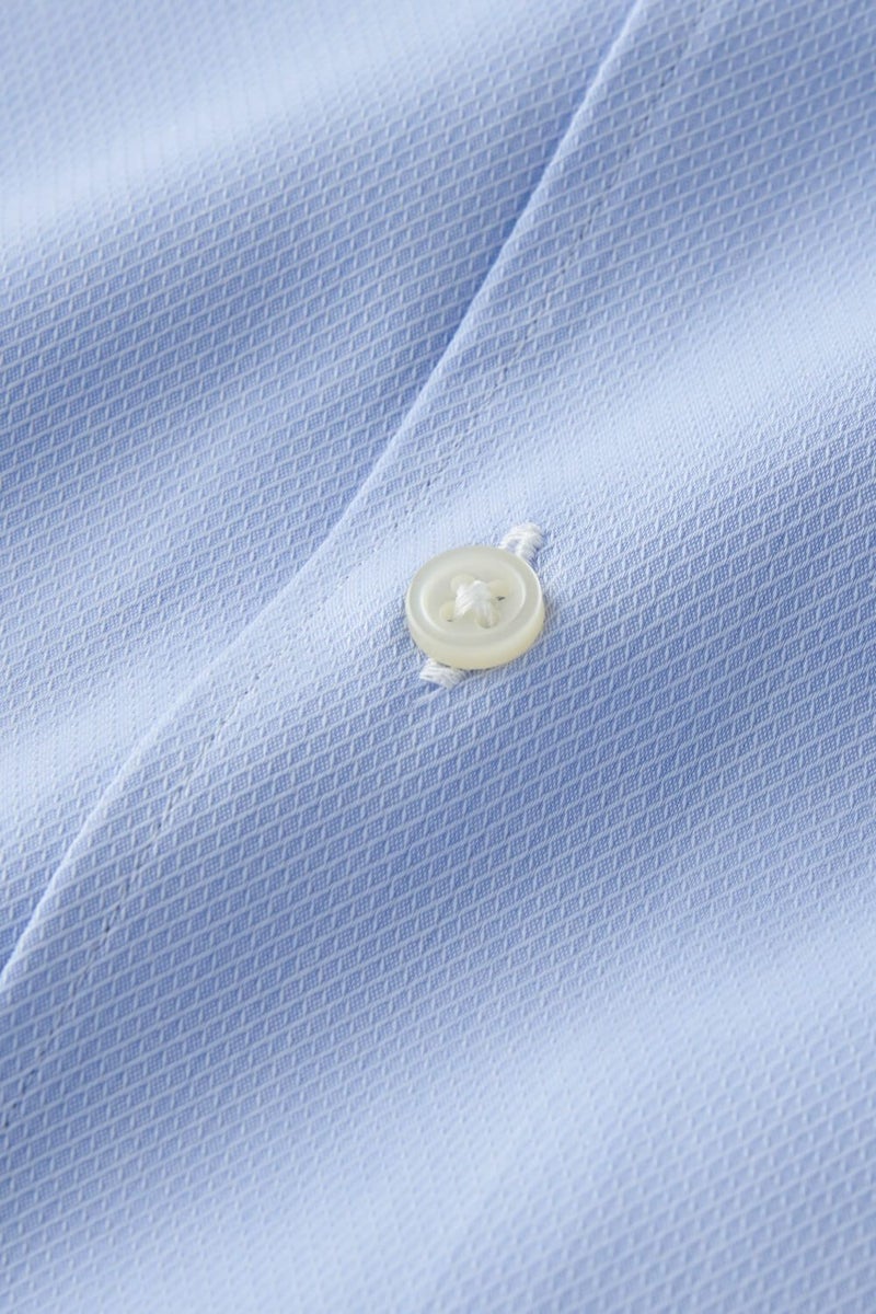 ワイシャツ 8045-C01C-SAX-生地