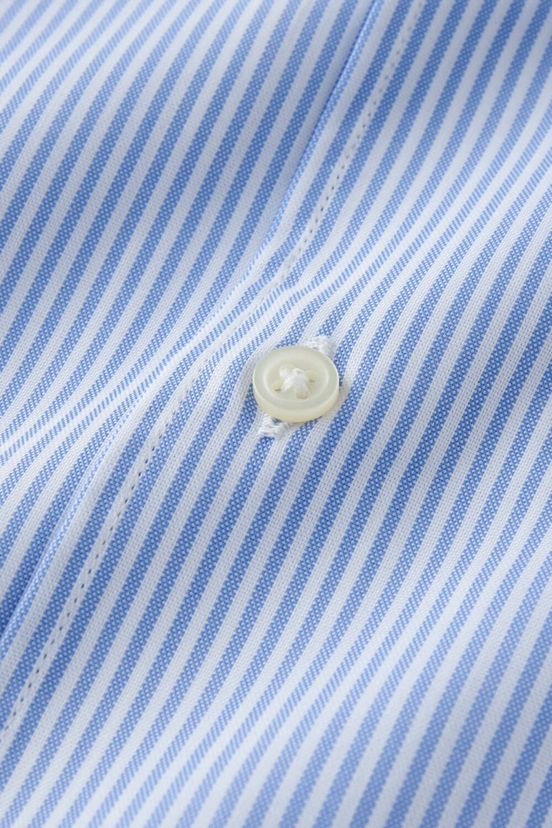 ワイシャツ 8045-C01F-SAX-生地