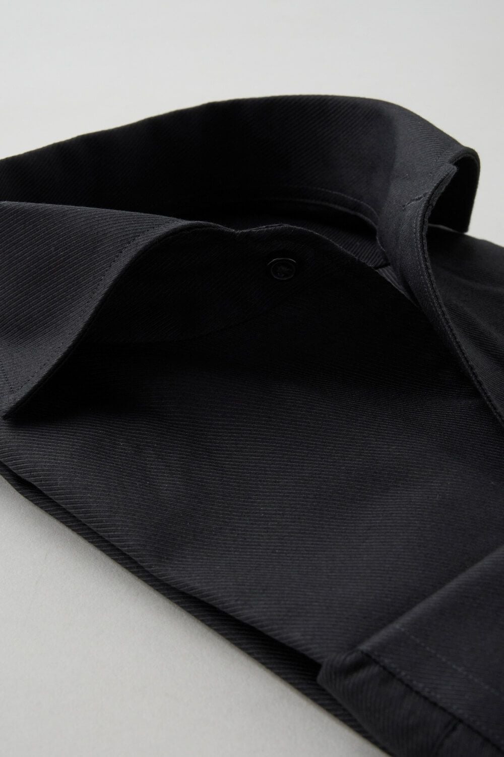 ワイシャツ 8045-C03A-BLACK-衿2