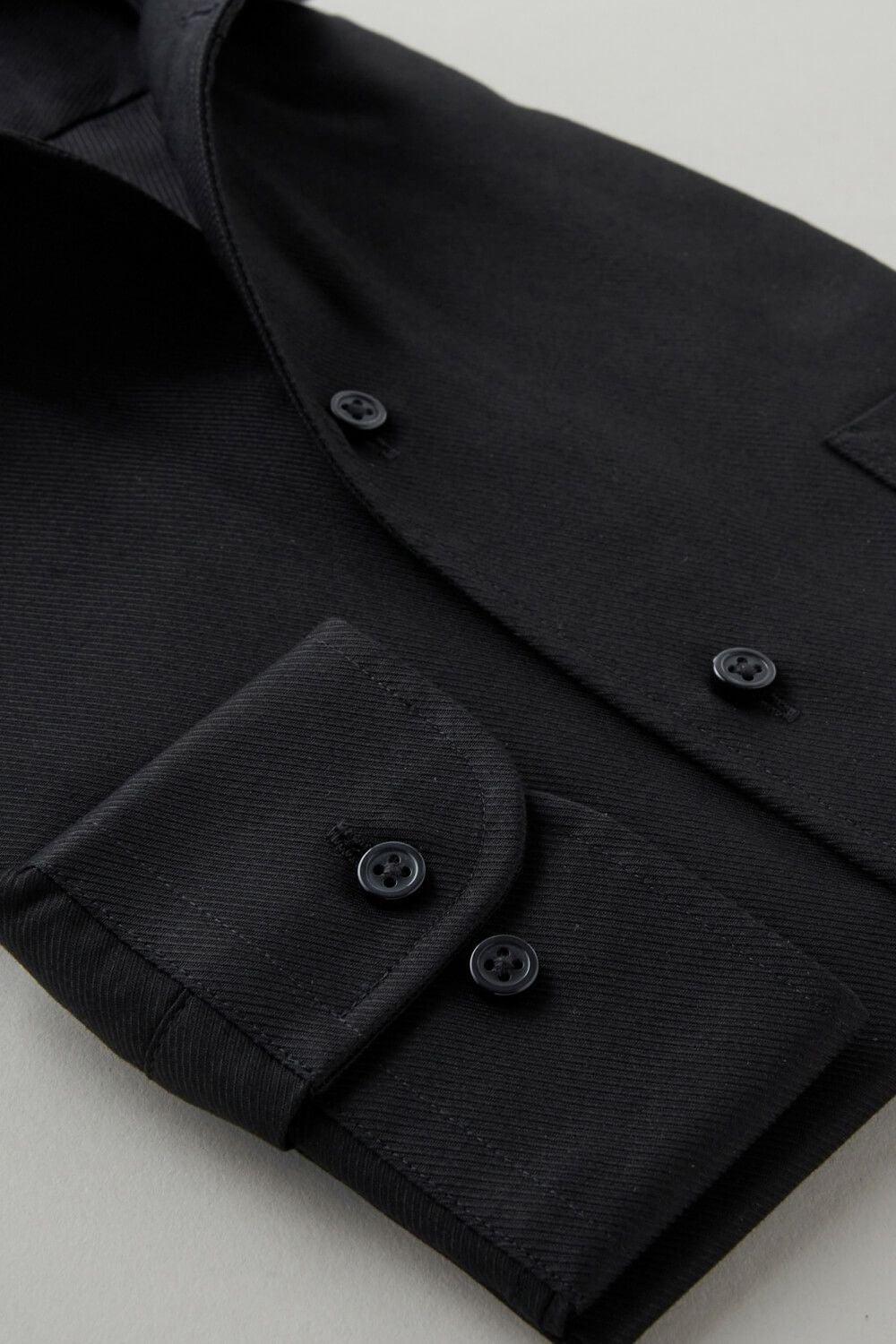 ワイシャツ 8045-C03A-BLACK-カフス