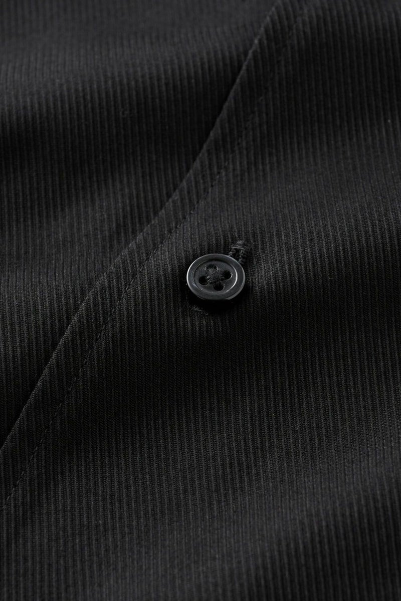ワイシャツ 8045-C03A-BLACK-生地