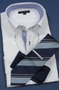 ワイシャツ 8065B-C03A-WHITE-コーディネートイメージ2