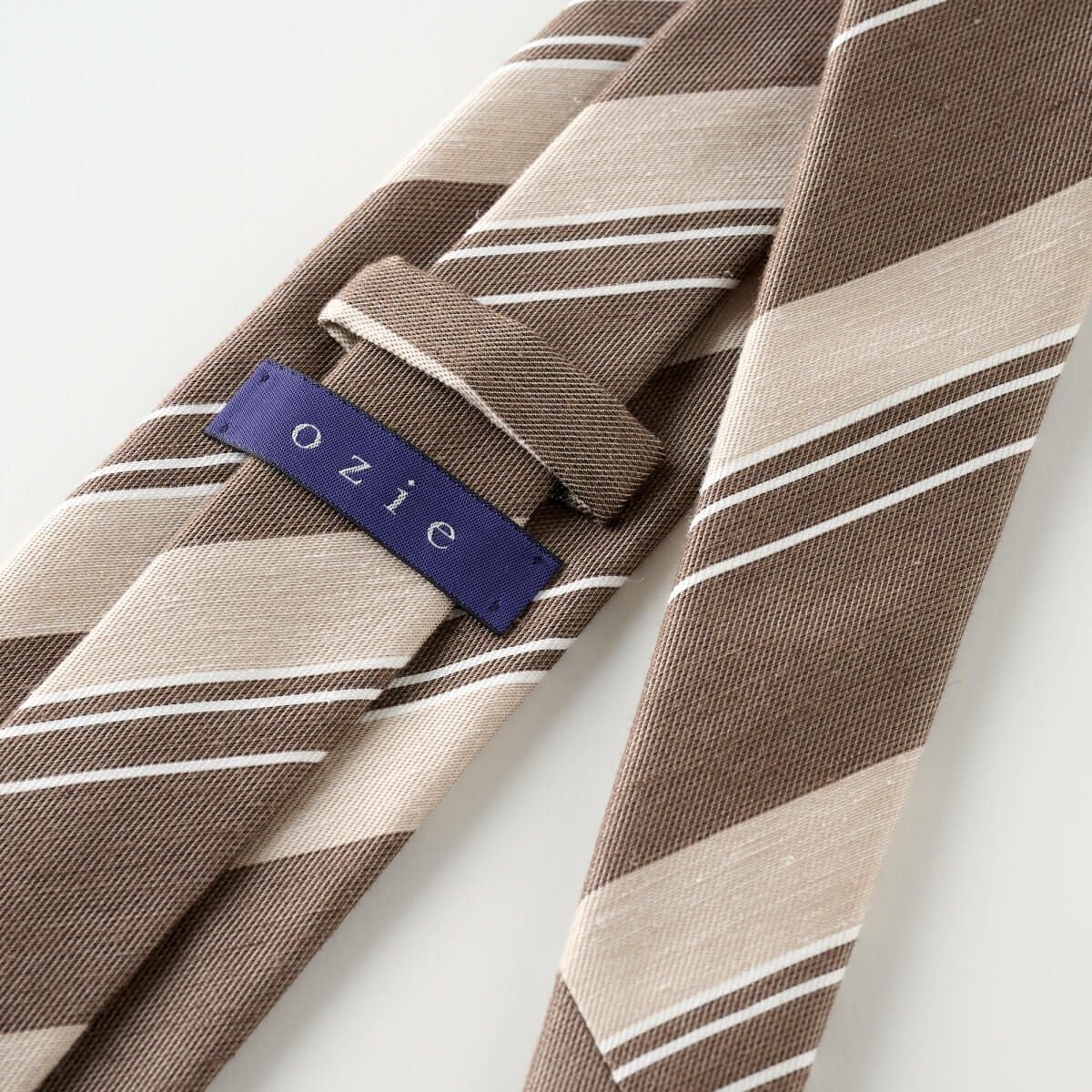 ネクタイ NL-088-BROWN-裏