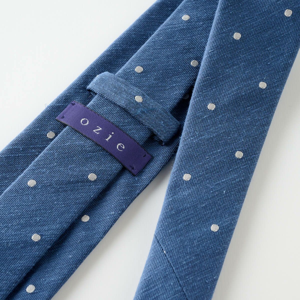 ネクタイ NL-092-BLUE-裏