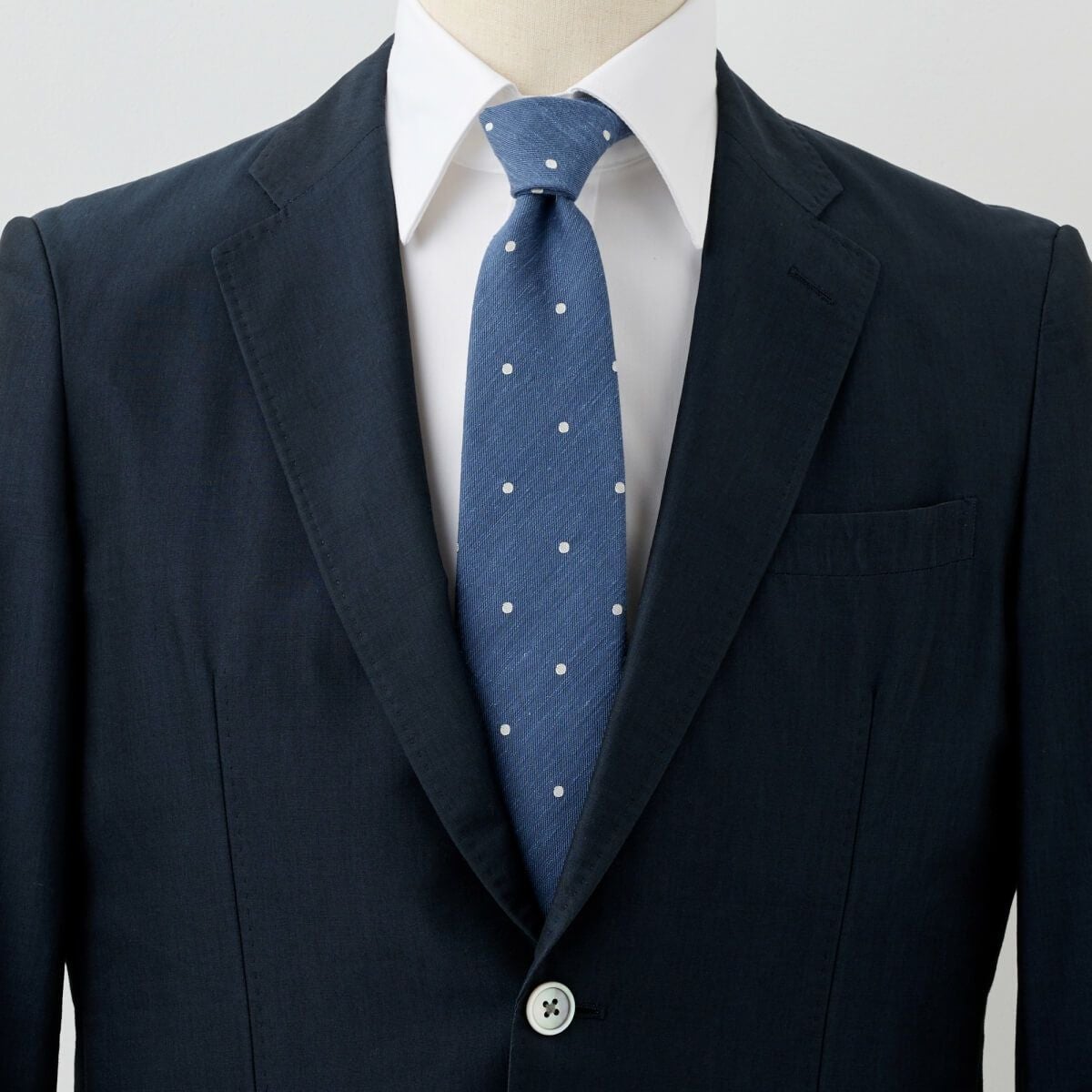 ネクタイ NL-092-BLUE-コーディネート