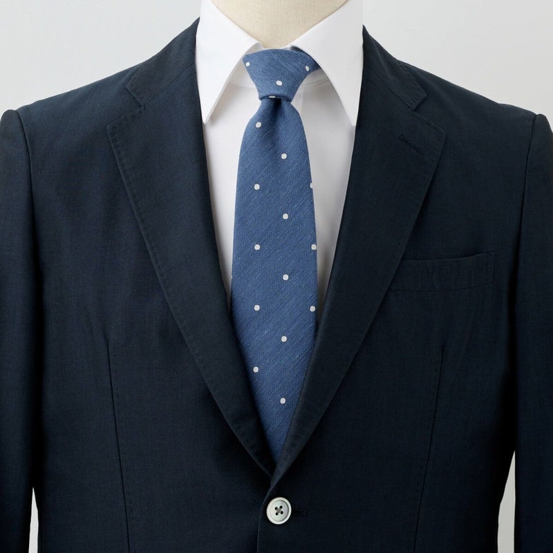 ネクタイ NL-092-BLUE-コーディネート