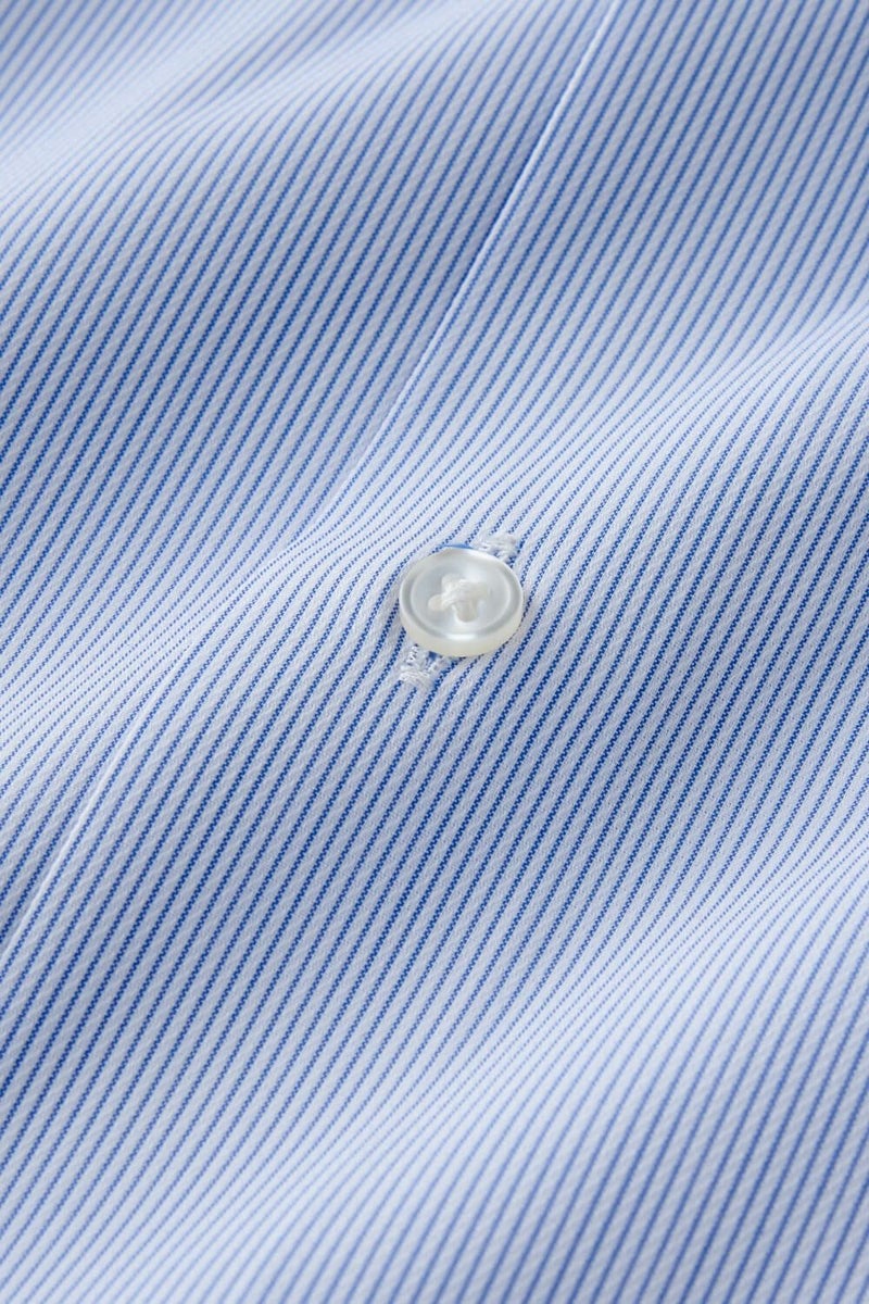 ワイシャツ 8070-C01F-BLUE-生地