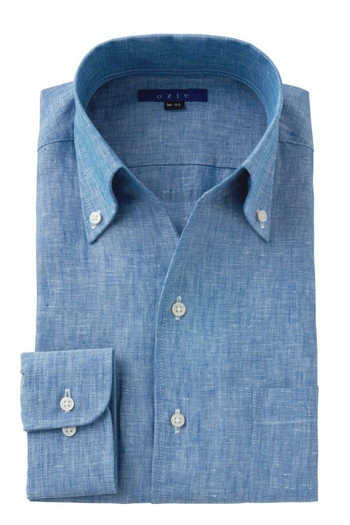 ワイシャツ 8044A-C03A-BLUE