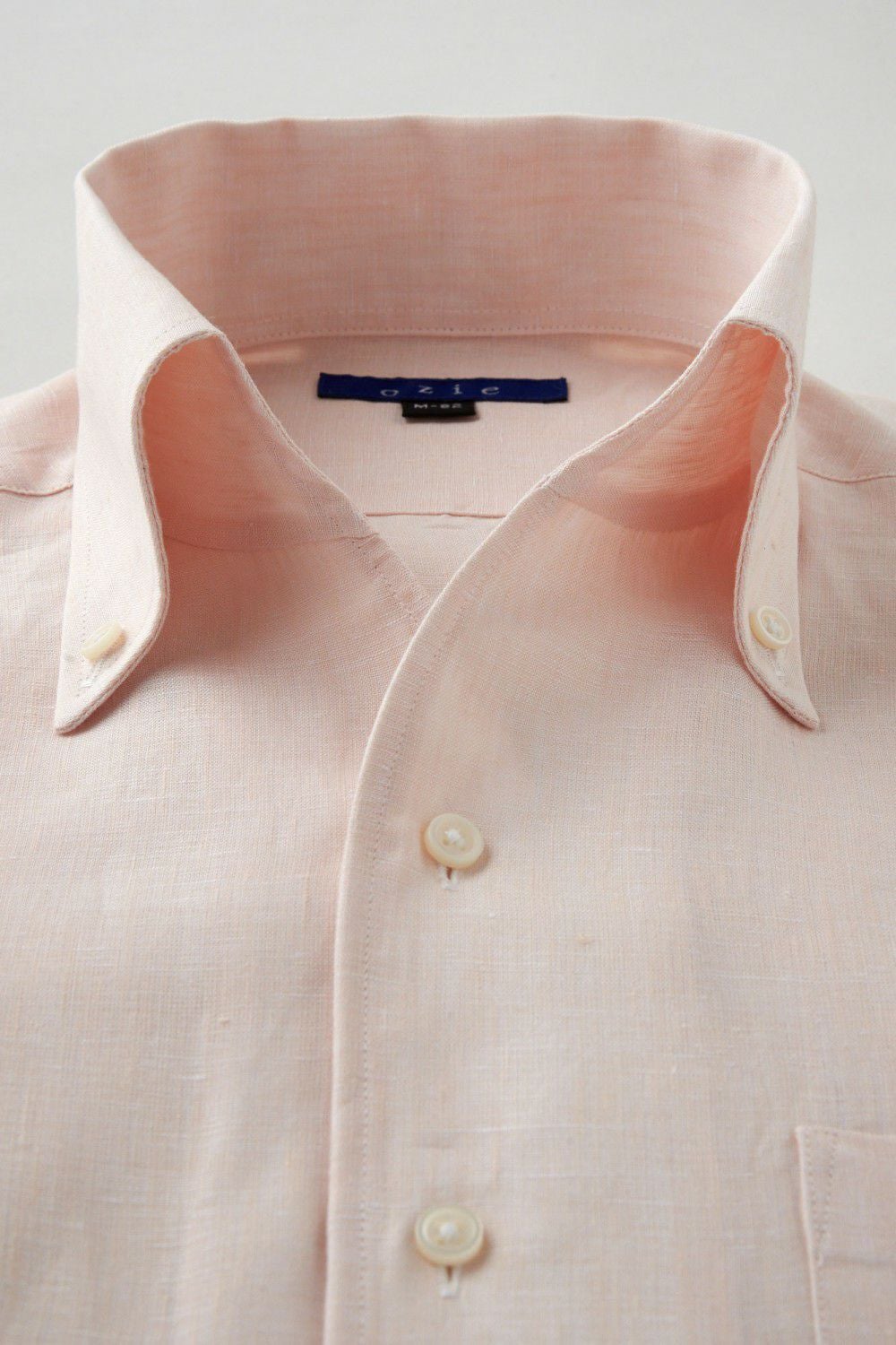 ワイシャツ 8044A-C03C-ORANGE-衿1