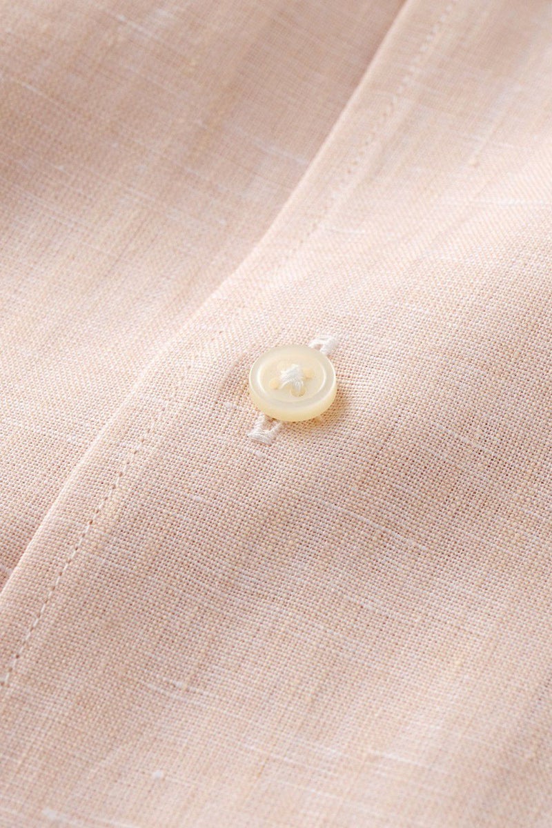 ワイシャツ 8044A-C03C-ORANGE-生地