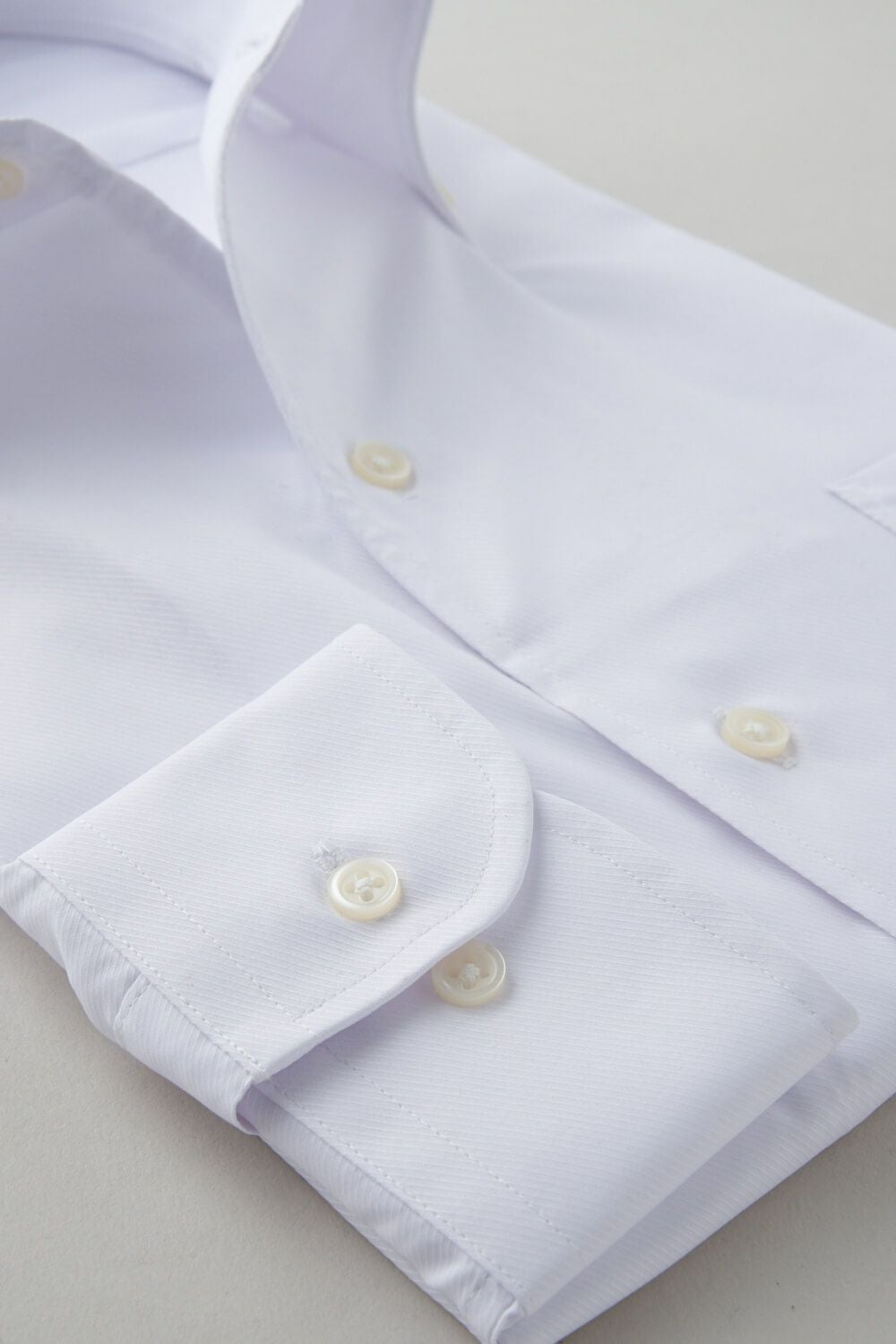 ワイシャツ 8051SD-C03B-WHITE-カフス