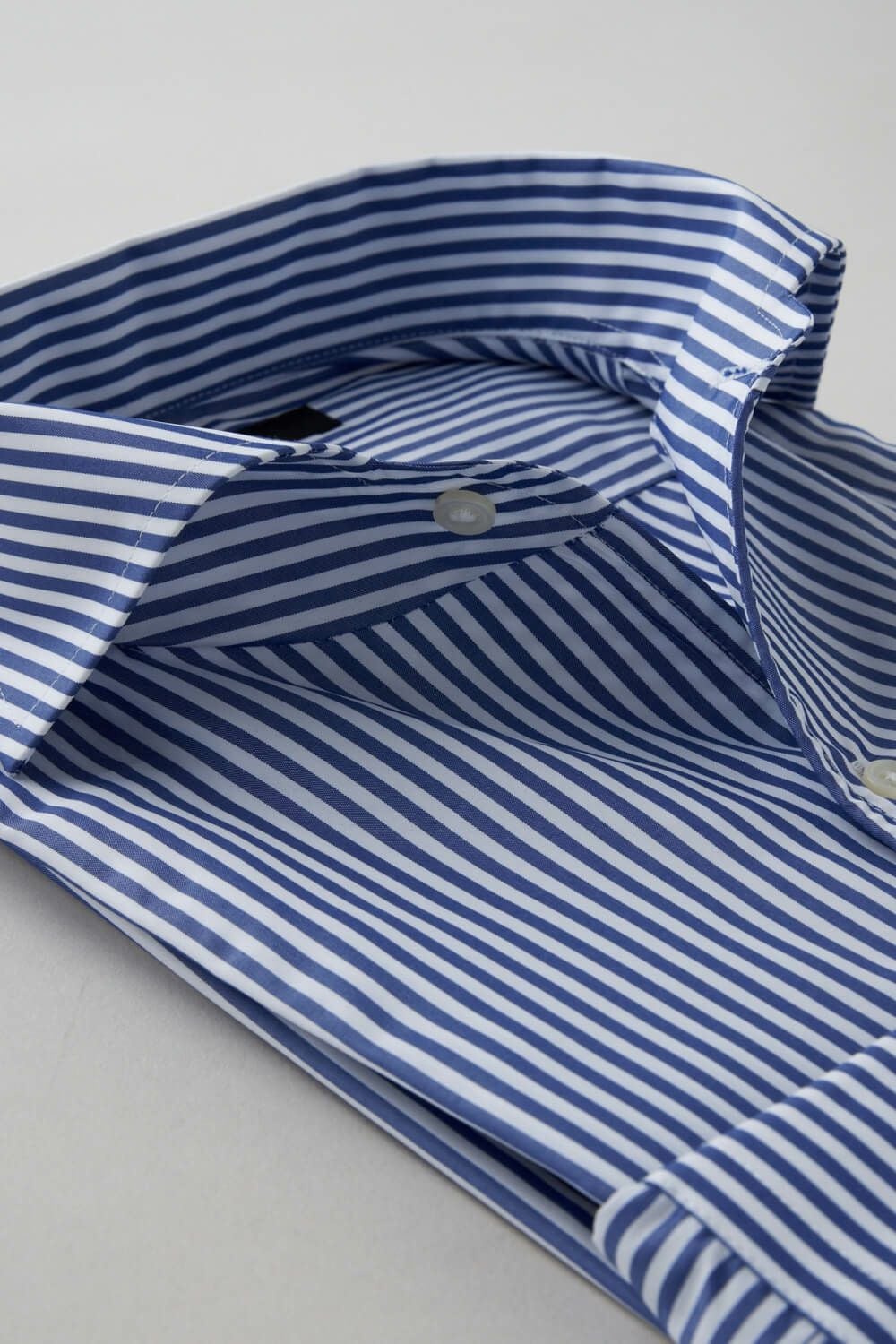 ワイシャツ 8045SD-C03B-NAVY-衿2