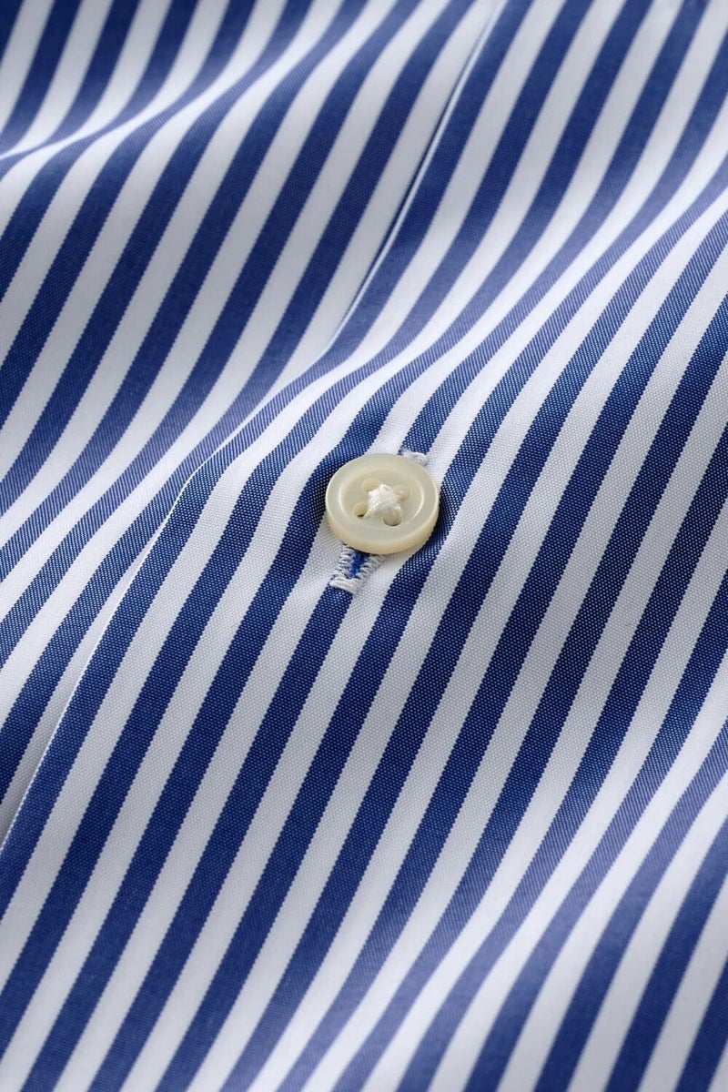 ワイシャツ 8063SD-C03B-NAVY-生地