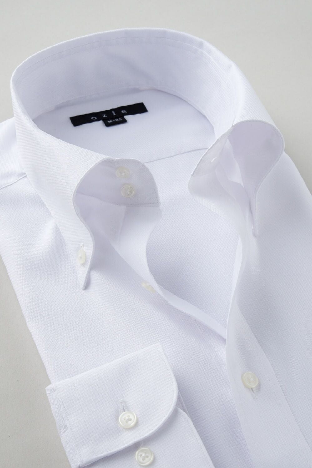 ワイシャツ 8065SD-C04A-WHITE-衿2