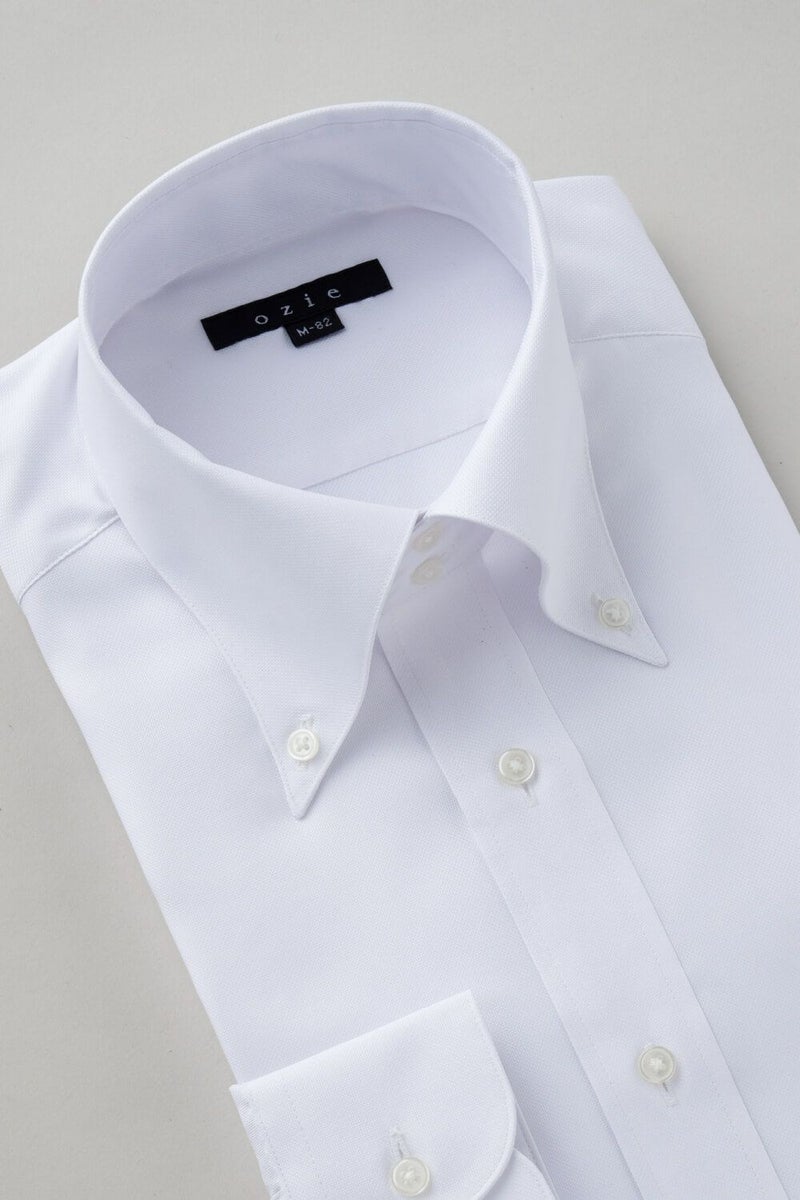 ワイシャツ 8065SD-C04A-WHITE-衿3