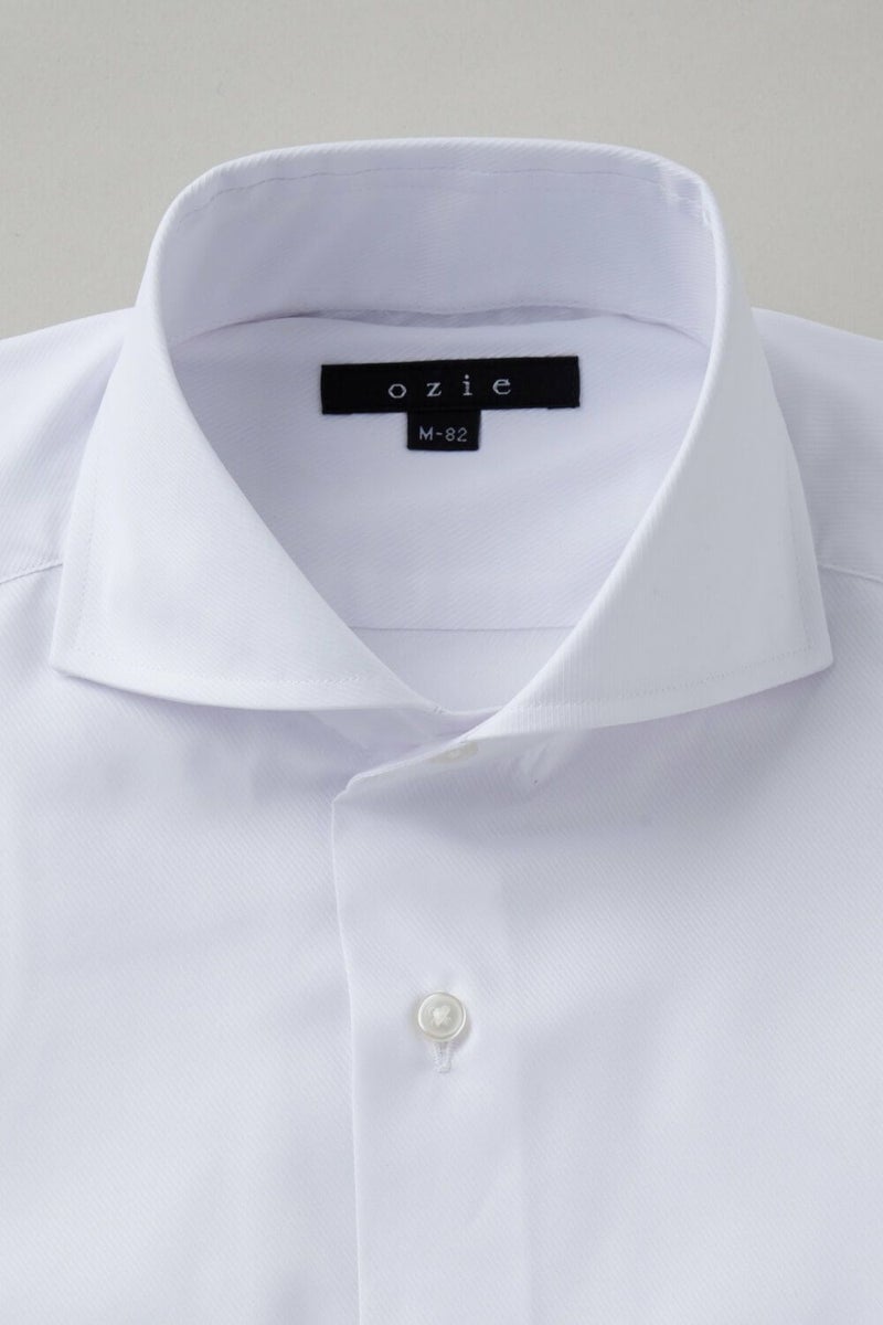 ワイシャツ 8070SD-C04B-WHITE-衿1