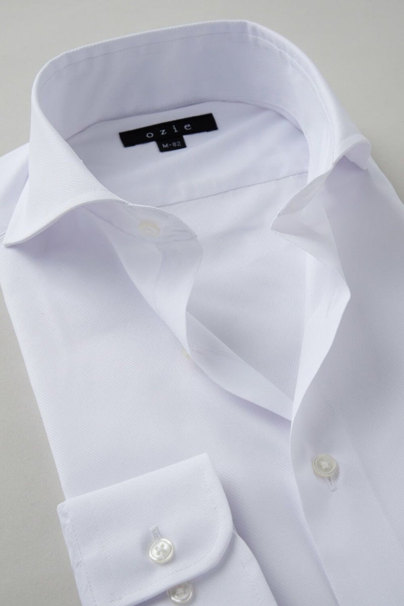 ワイシャツ 8070SD-C04B-WHITE-衿2