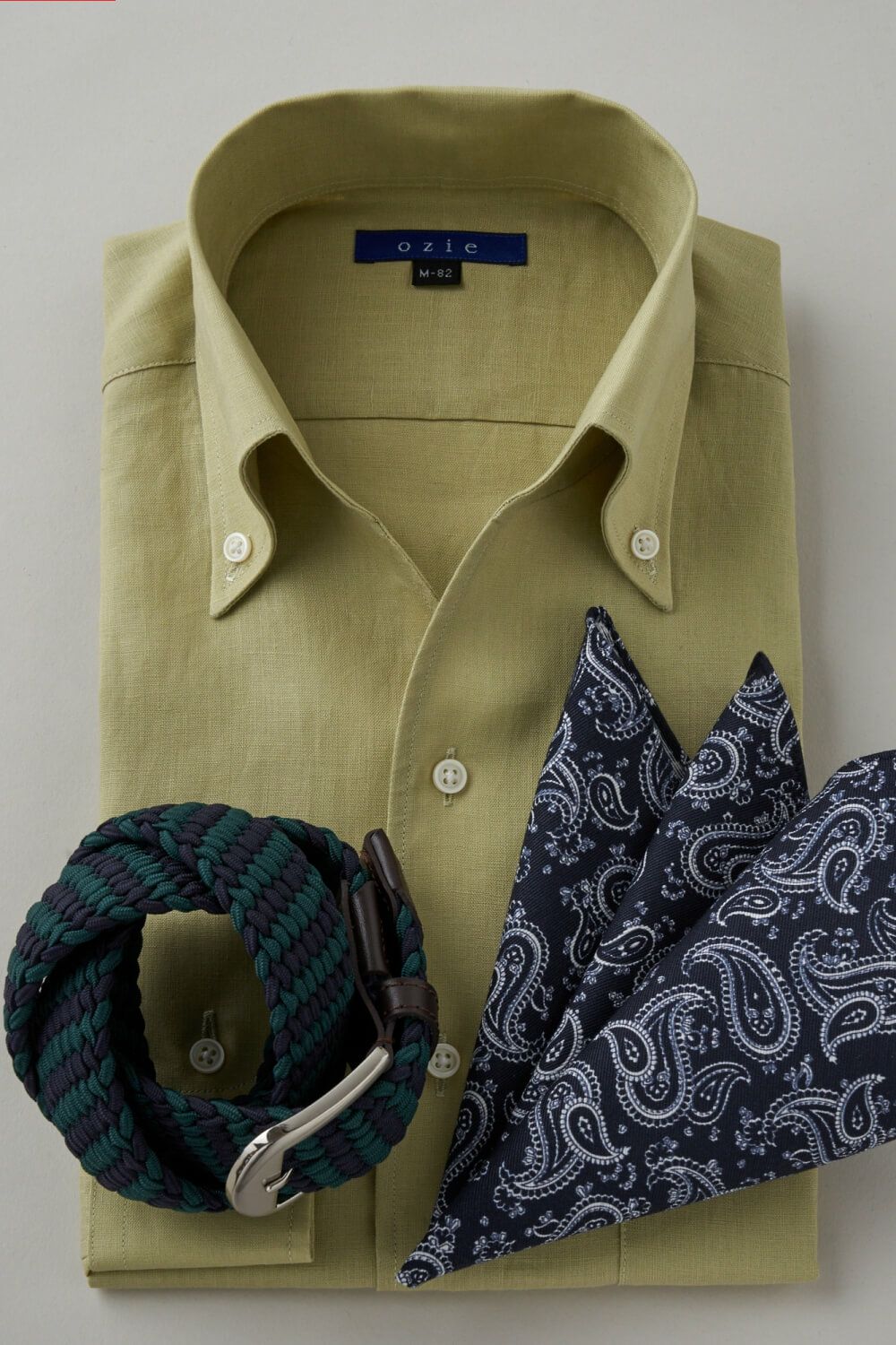 メンズワイシャツ・カッターシャツ 8044A-C03D-GREEN