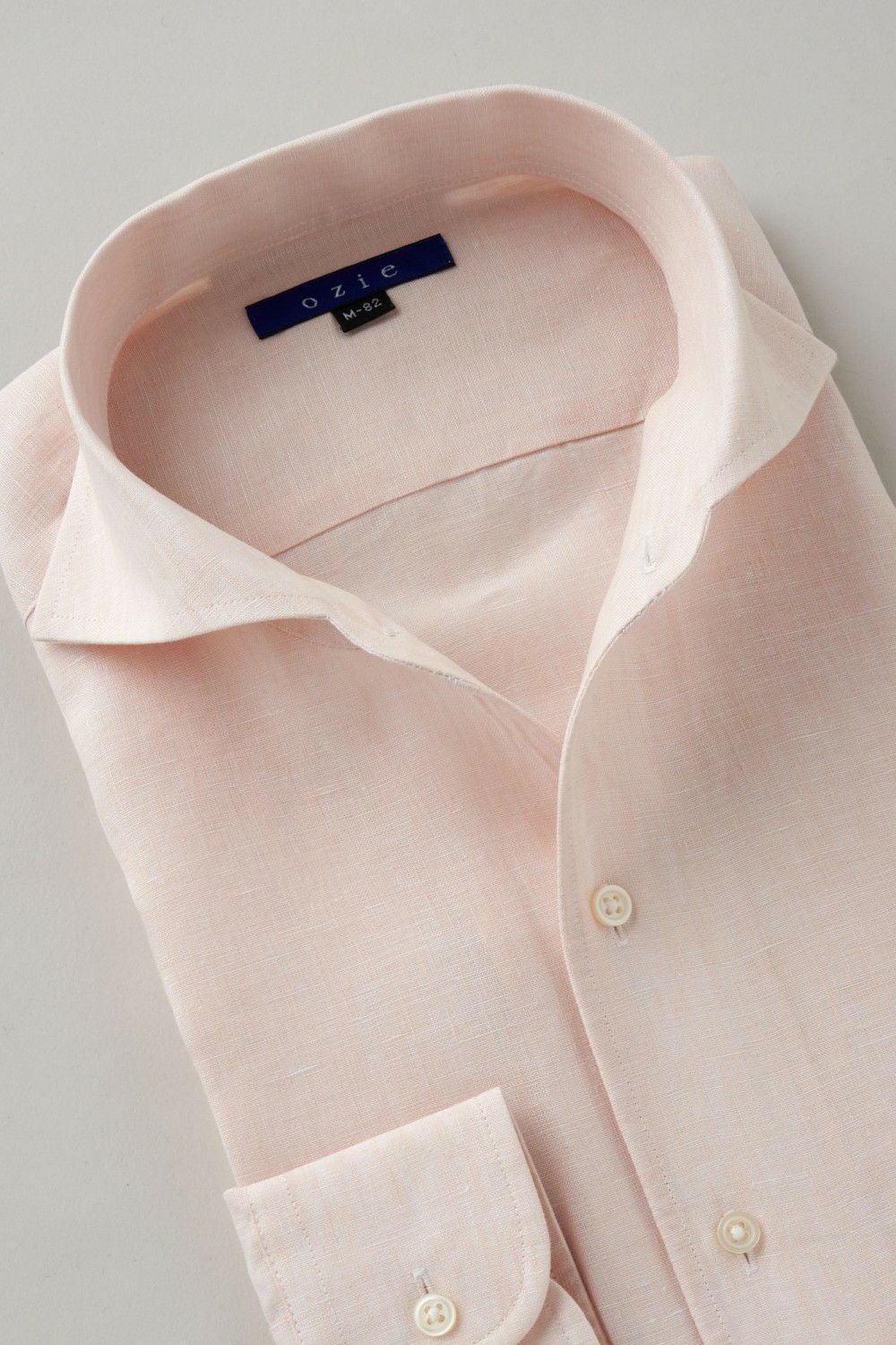 ワイシャツ 8045A-C03A-ORANGE-衿1