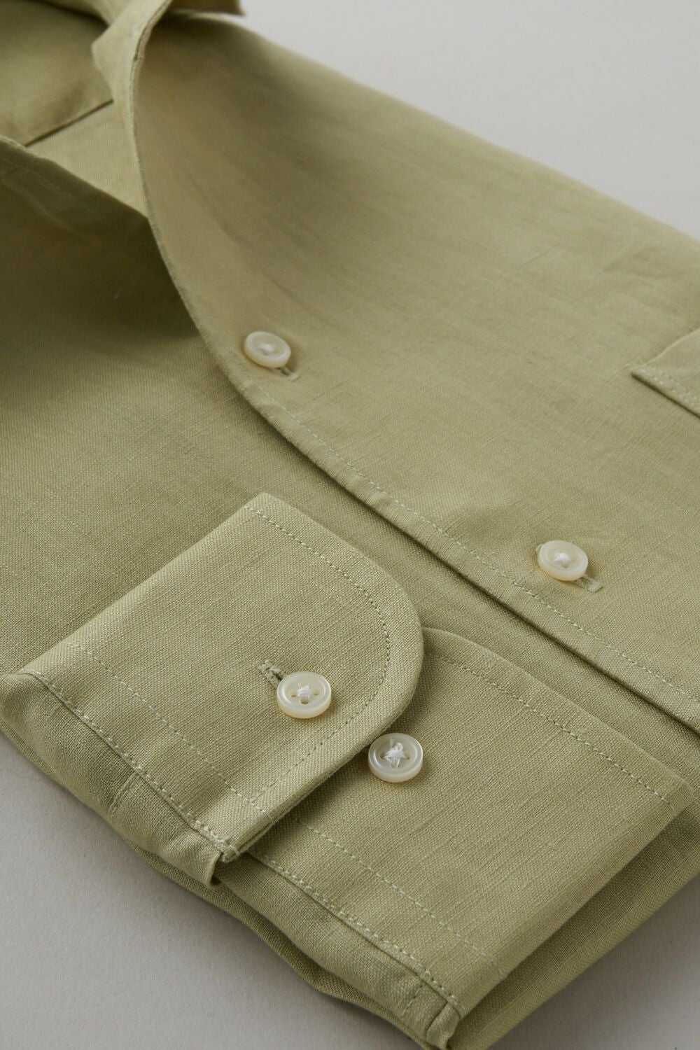 ワイシャツ 8045A-C03B-GREEN-カフス