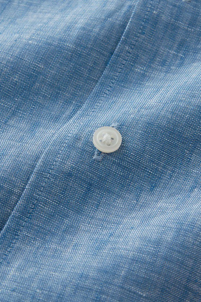 ワイシャツ 8045AHSS-C03A-BLUE-生地