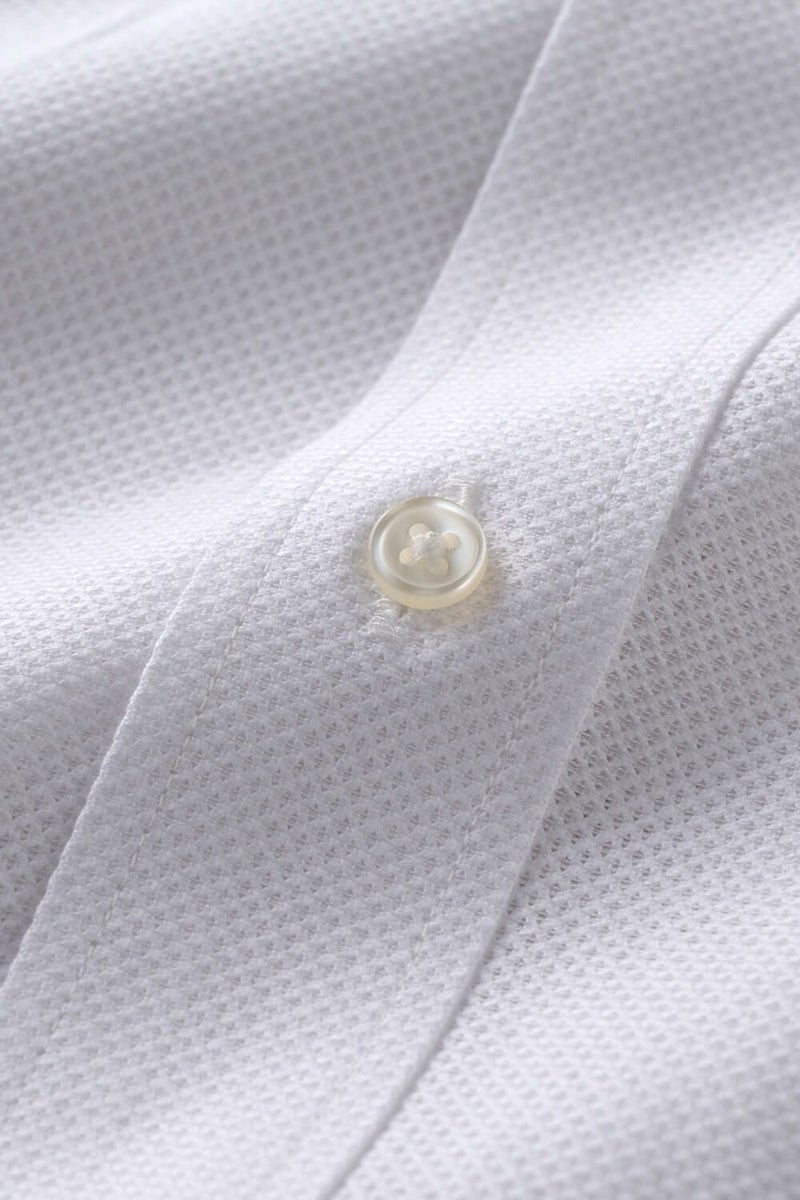 ワイシャツ 8009-C03A-WHITE-生地