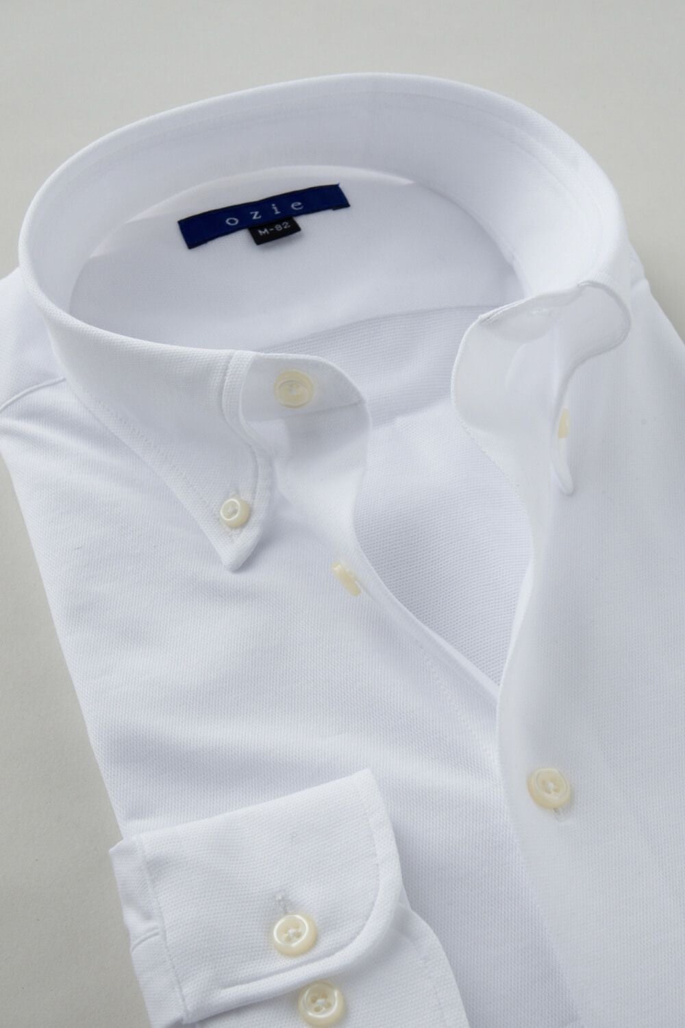 ワイシャツ 8013-C04A-WHITE-衿2