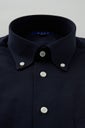 ワイシャツ 8013-C04C-NAVY-衿1