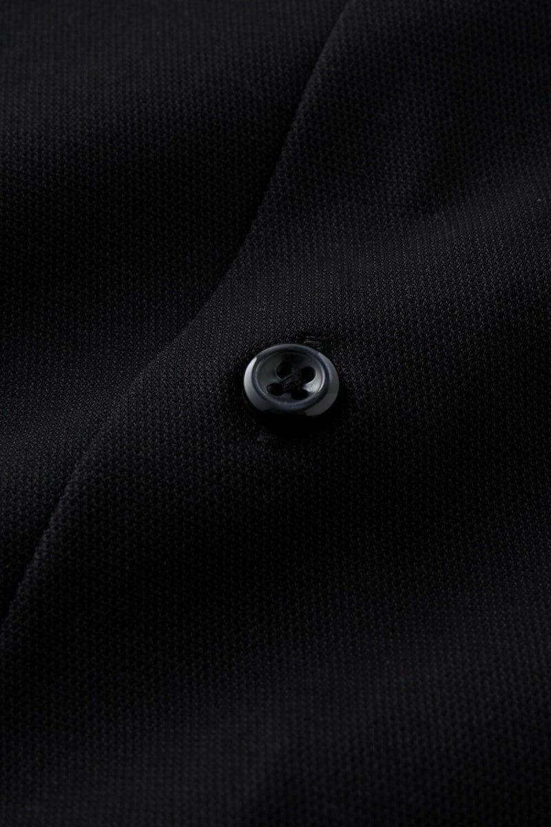 ワイシャツ 8013-C04D-BLACK-生地