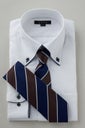 ワイシャツ 8065EP-C04B-NAVY-コーディネートイメージ